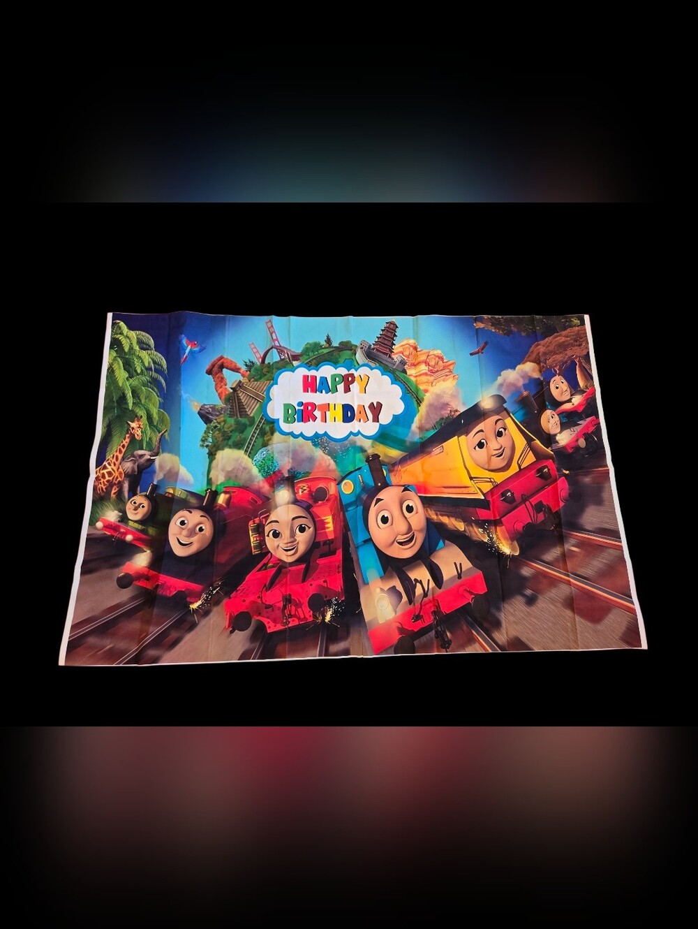 Thomas and Friends Birthday Banner